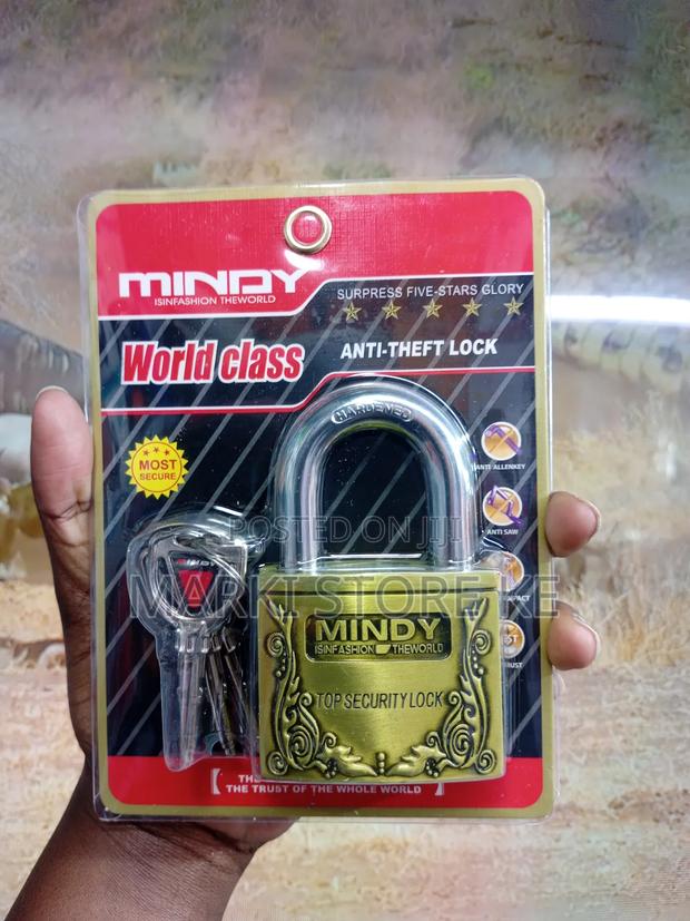 Mindy 60mm Anti-Theft Padlock/Heavy Duty Most Secure Padlock