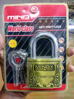 Mindy 60mm Anti-Theft Padlock/Heavy Duty Most Secure Padlock