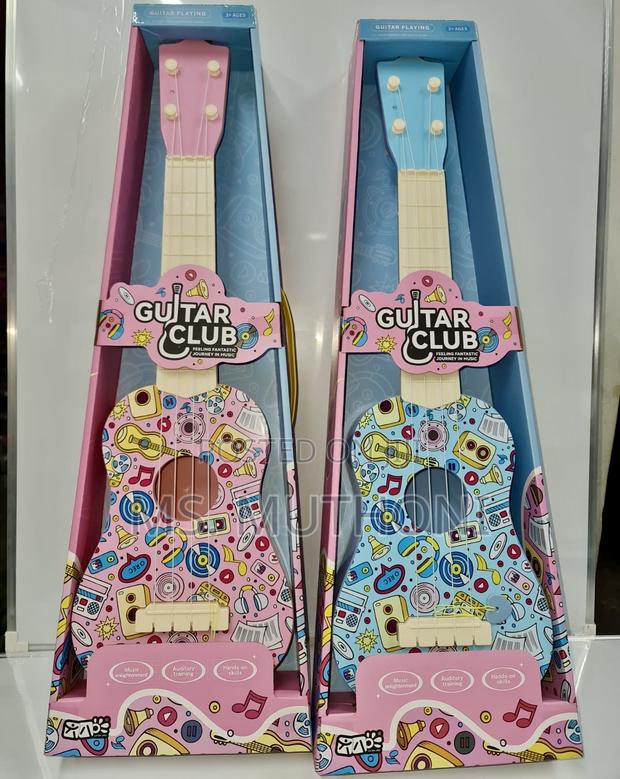Cute Kids 4 String Toy Guitar