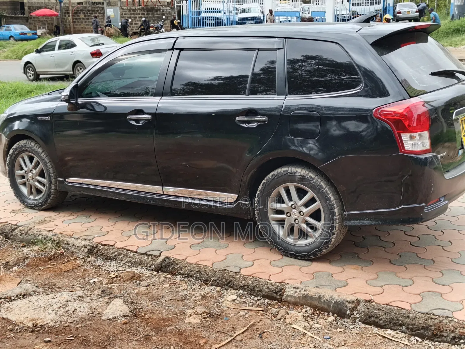 Toyota Corolla Fielder 2014 Black