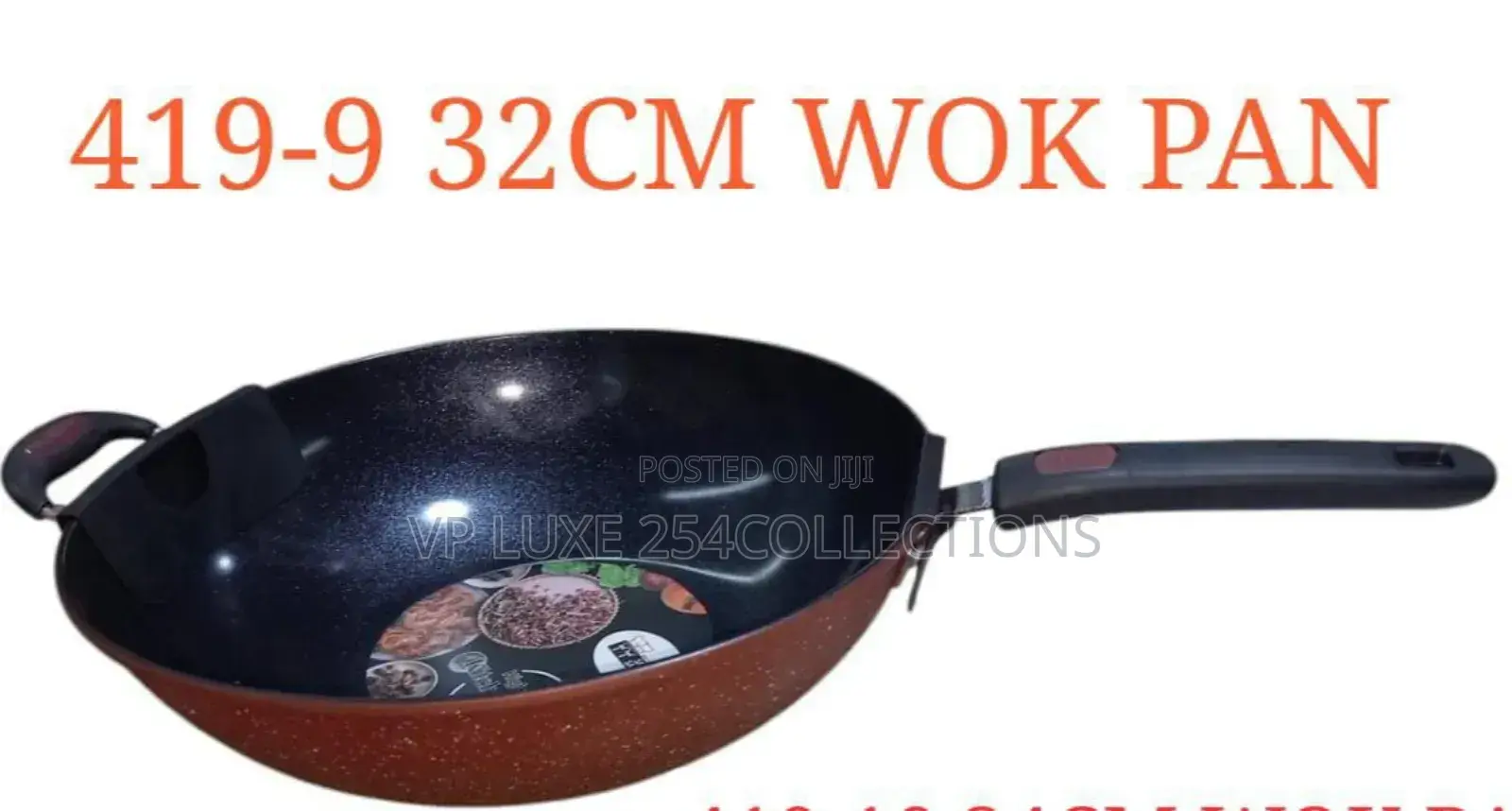 32 Cm Nostick Wok Pan