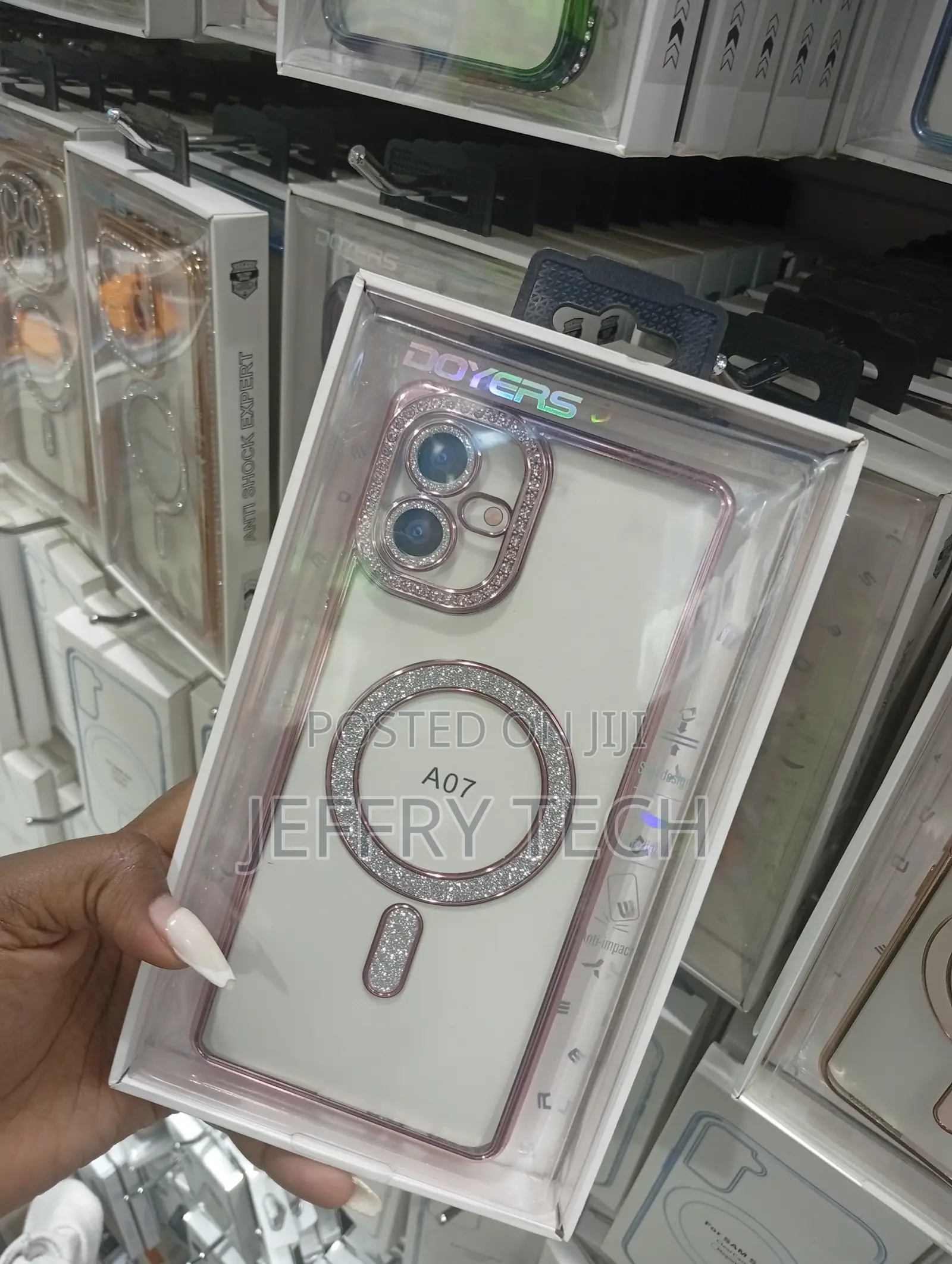 Samsung Galaxy A07 Glitter Detailing Case