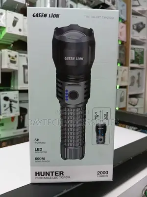 The Green Lion Hunter Portable Led Torch (2000 Lumens)