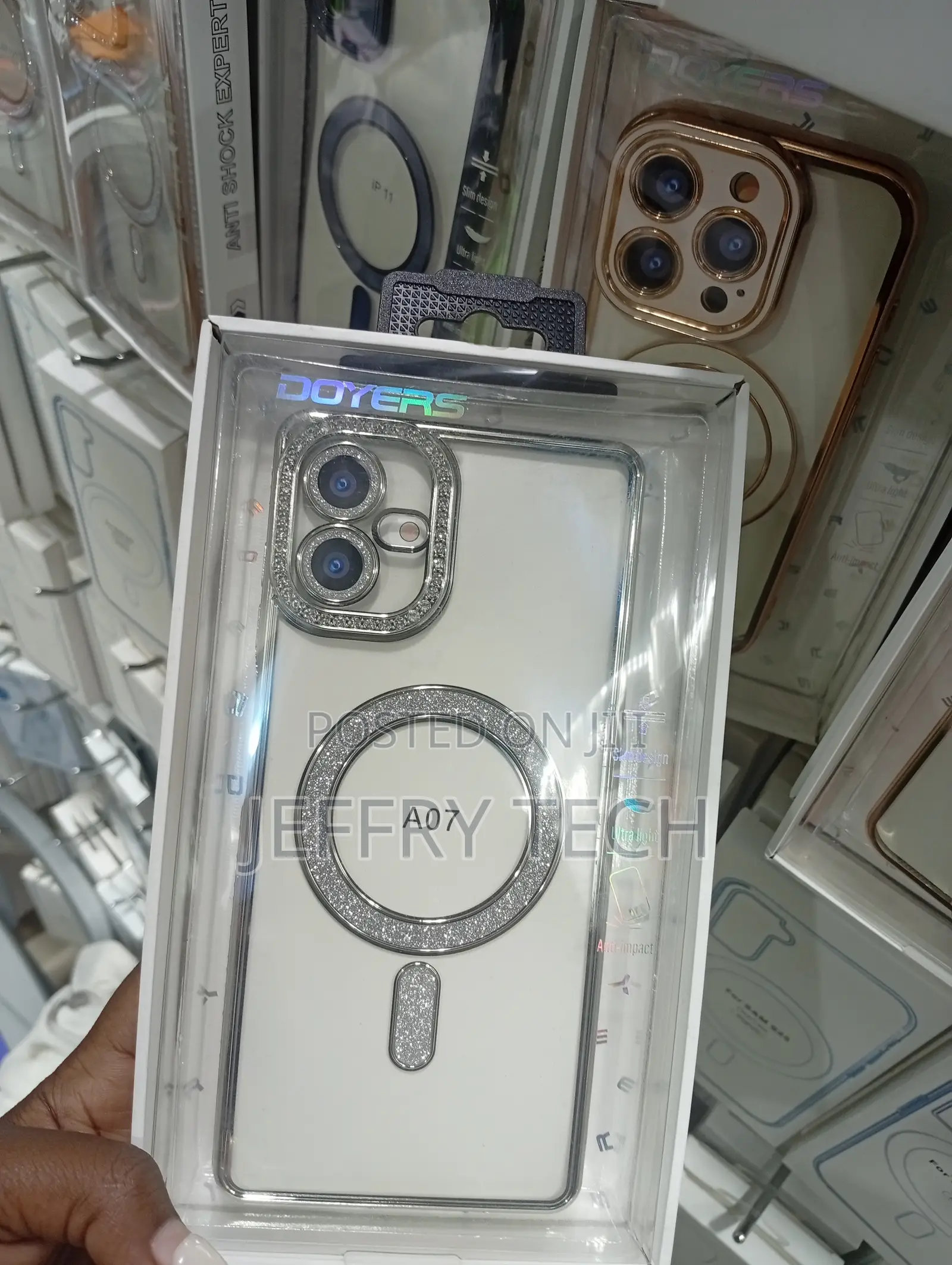 Samsung Galaxy A07 Doters Clear Magnetic Phone Case