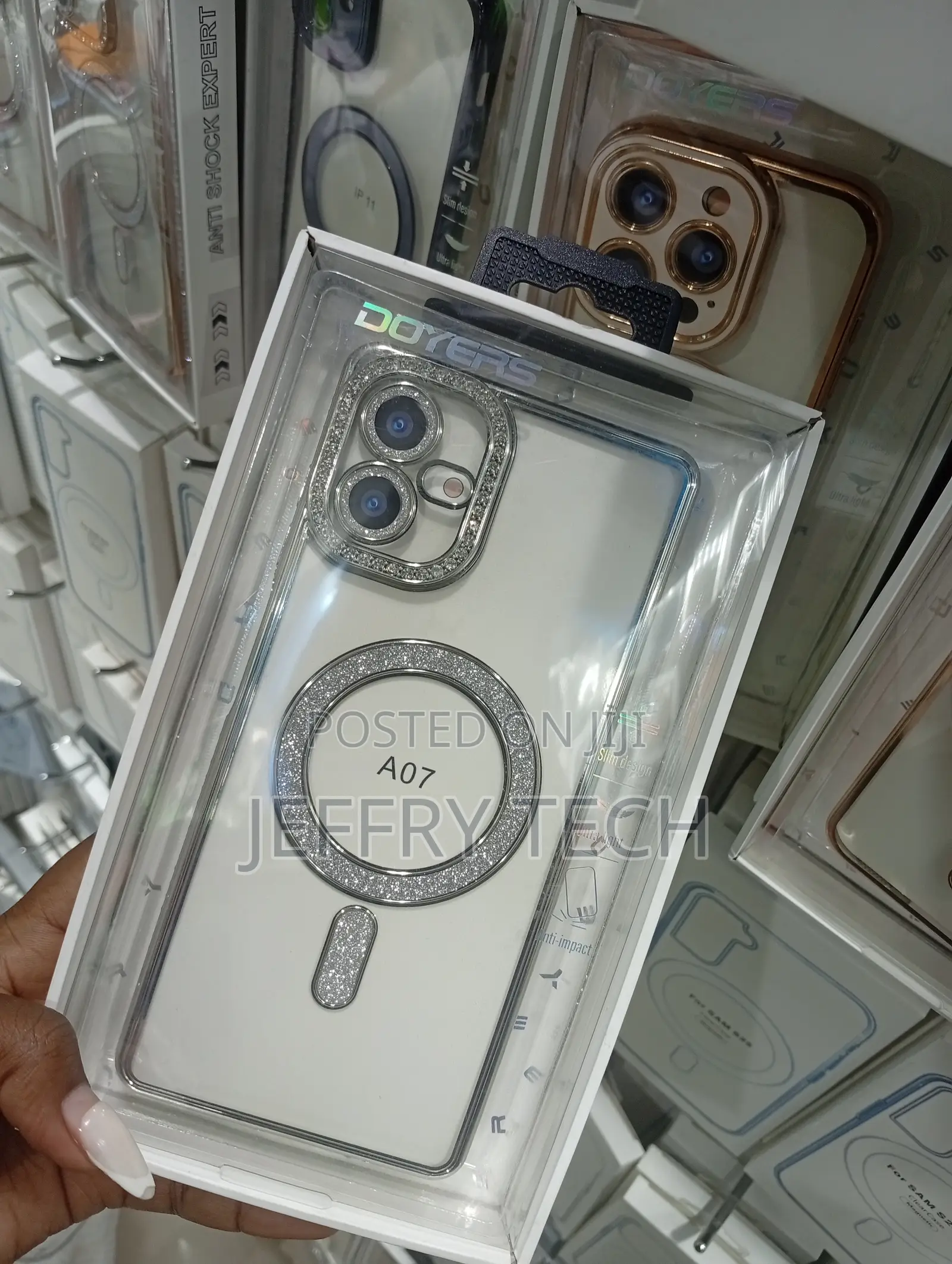 Samsung Galaxy A07 Doters Clear Magnetic Phone Case