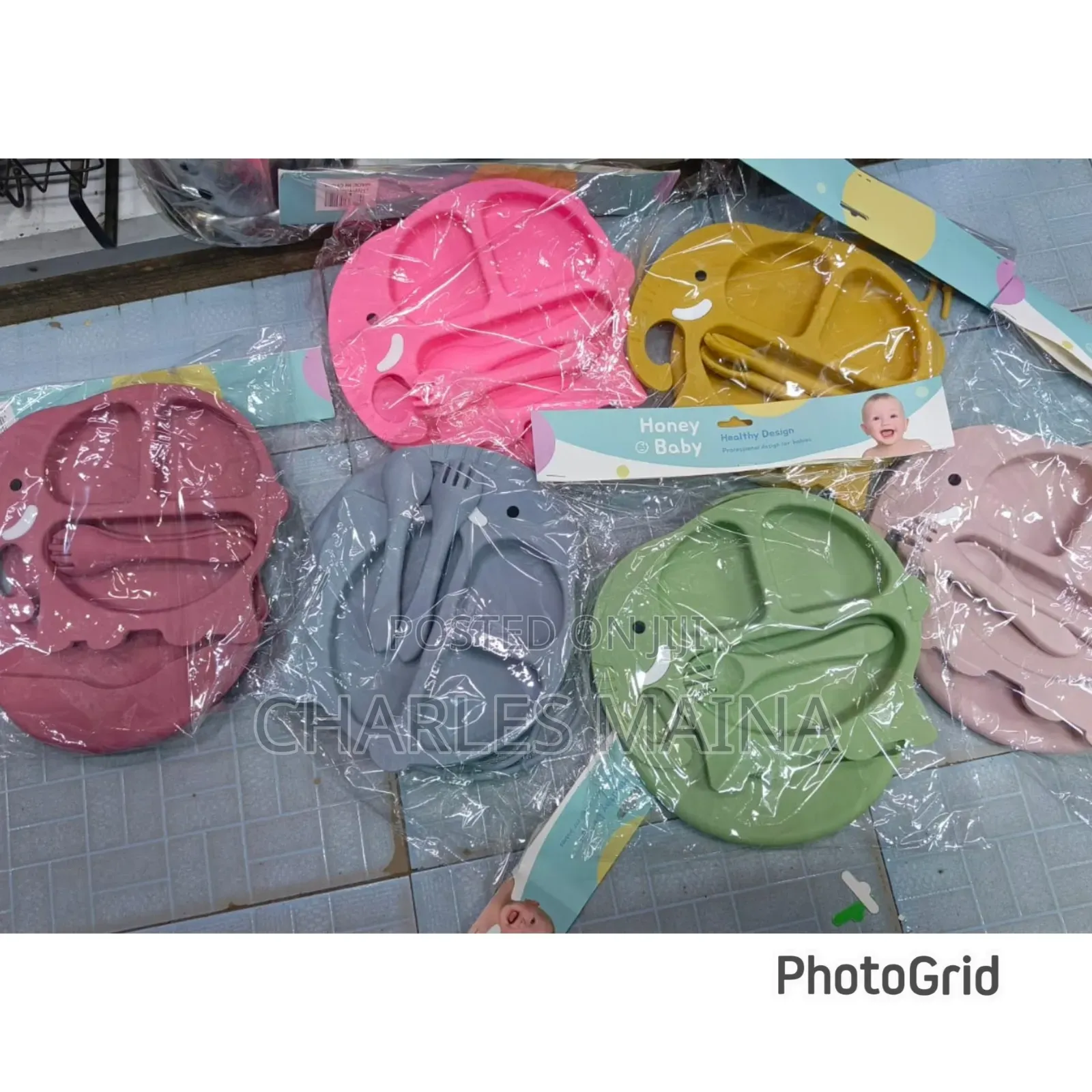 Silicon Babby Feeding Set