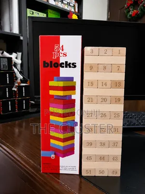 Jenga Blocks 54psc