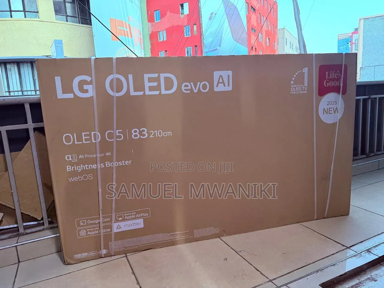 Lg 83" Lg Oled Evo Ai C5 Smart Tv Ai Magic Remote Dolby Webos25