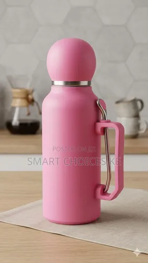 Exquisite Flask With Cup and Spoon
