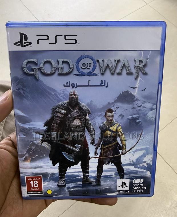 Mint Condition God of War Ragnarock Ps5 Game