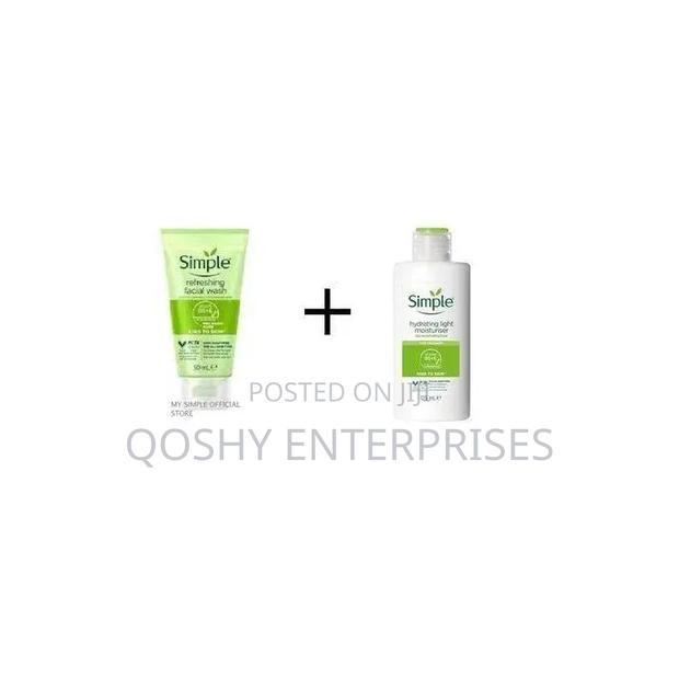 Simple Kind to Skin Facial Wash and Moisturizer
