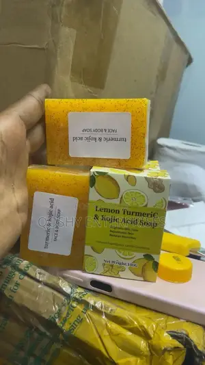 Face Lemon Tumeric And Kojic Soaps