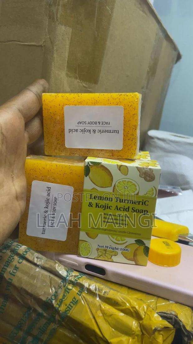 Face Lemon Tumeric And Kojic Soaps