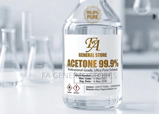 Acetone 99.9% - main view