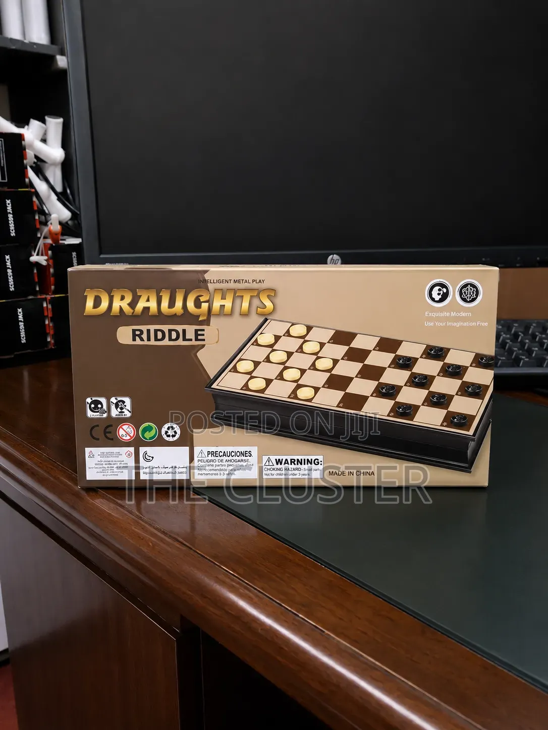 Family Board Games Draught Board Game
