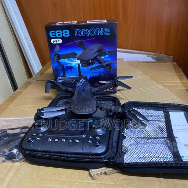 E88 Pro Foldable Drone With Hd Camera Remote Screen Display - main view