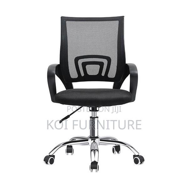 Office Chairs; Clerical Fabric Ergonomic Office Chairs - thumbnail 2