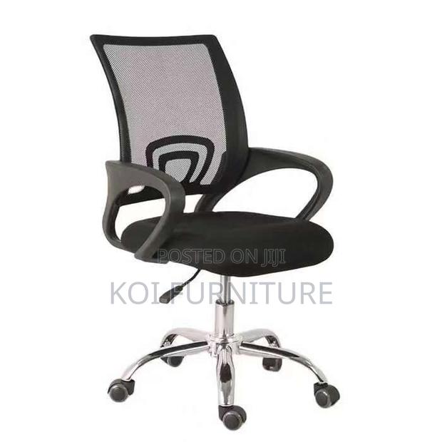 Office Chairs; Clerical Fabric Ergonomic Office Chairs - thumbnail 7