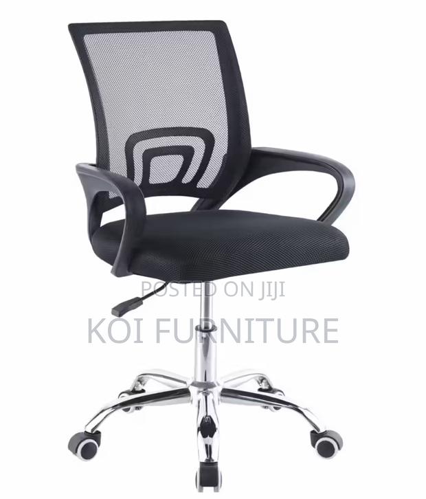 Office Chairs; Clerical Fabric Ergonomic Office Chairs - thumbnail 8