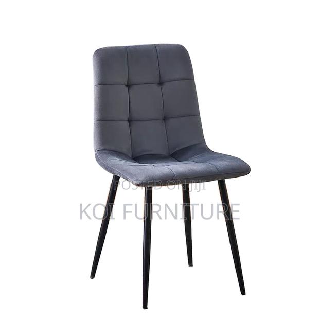 Dining Chairs; Leather Armless Outdoot and Dining Chairs - thumbnail 3