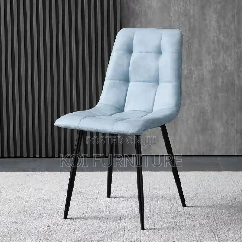 Dining Chairs; Leather Armless Outdoot and Dining Chairs