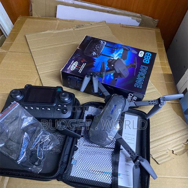 E88 Pro Quadcopter Drone With Camera, Remote Display Easy Controls