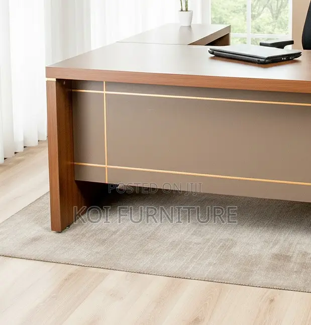 Office Desk; 1.8 Meters Executive L Shaped Office Modern Desk