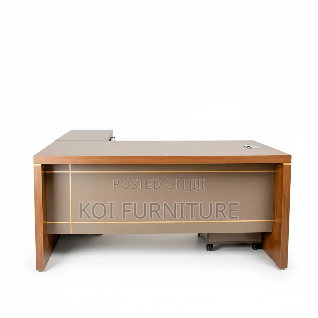 Office Desk; 1.8 Meters Executive L Shaped Office Modern Desk