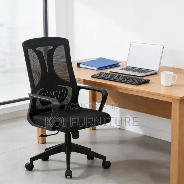Office Chairs; Ergonomic Adjustable Fabric Mesh Office Chairs