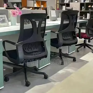 Office Chairs; Ergonomic Adjustable Fabric Mesh Office Chairs