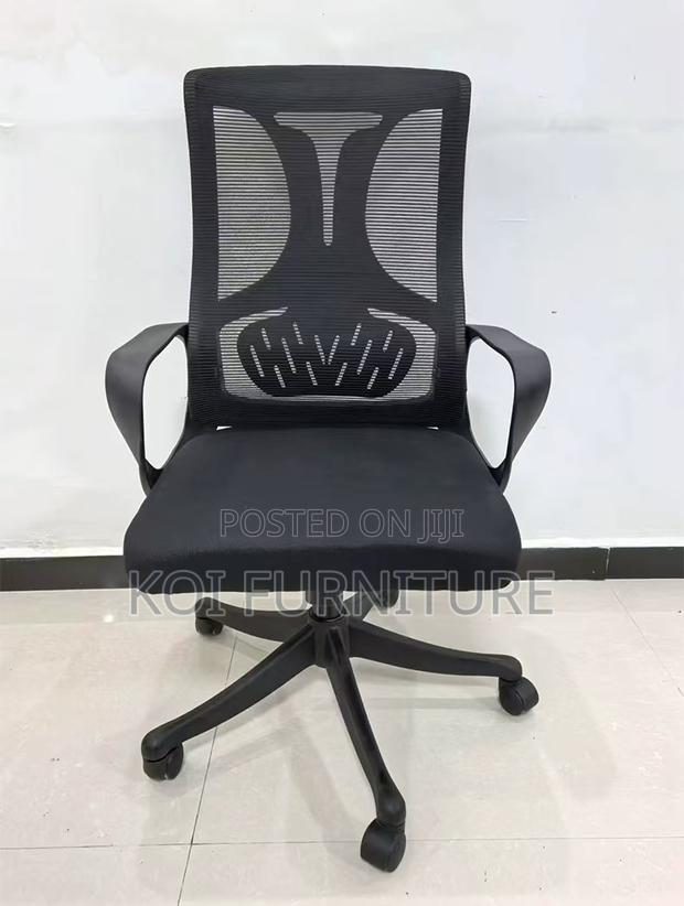 Office Chairs; Ergonomic Adjustable Fabric Mesh Office Chairs - thumbnail 7