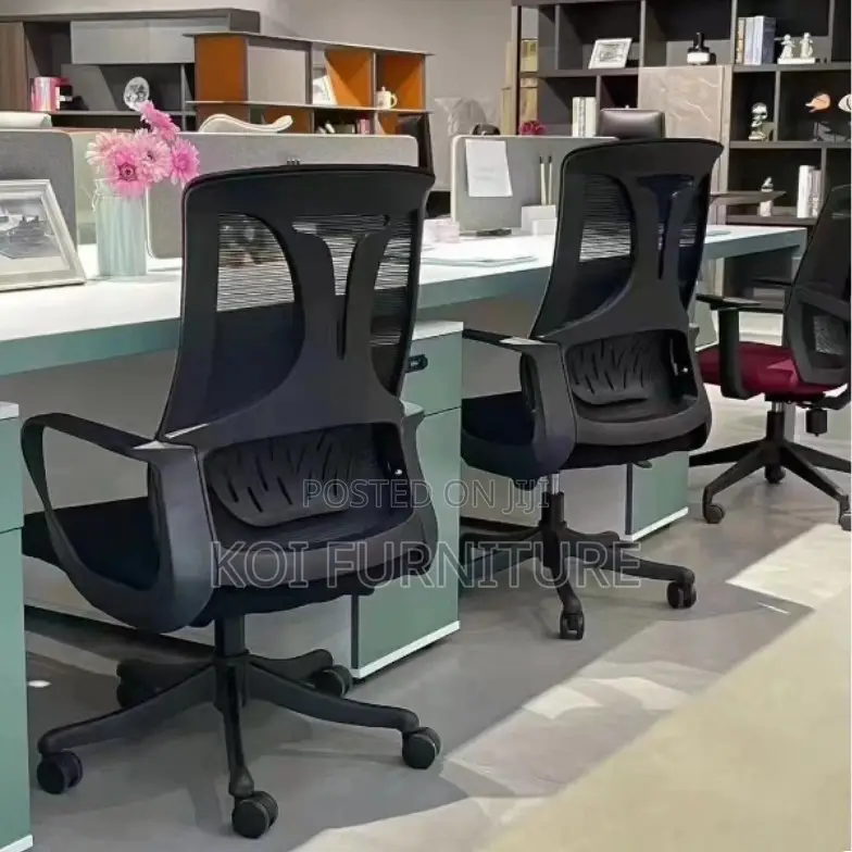 Office Chairs; Ergonomic Adjustable Fabric Mesh Office Chairs