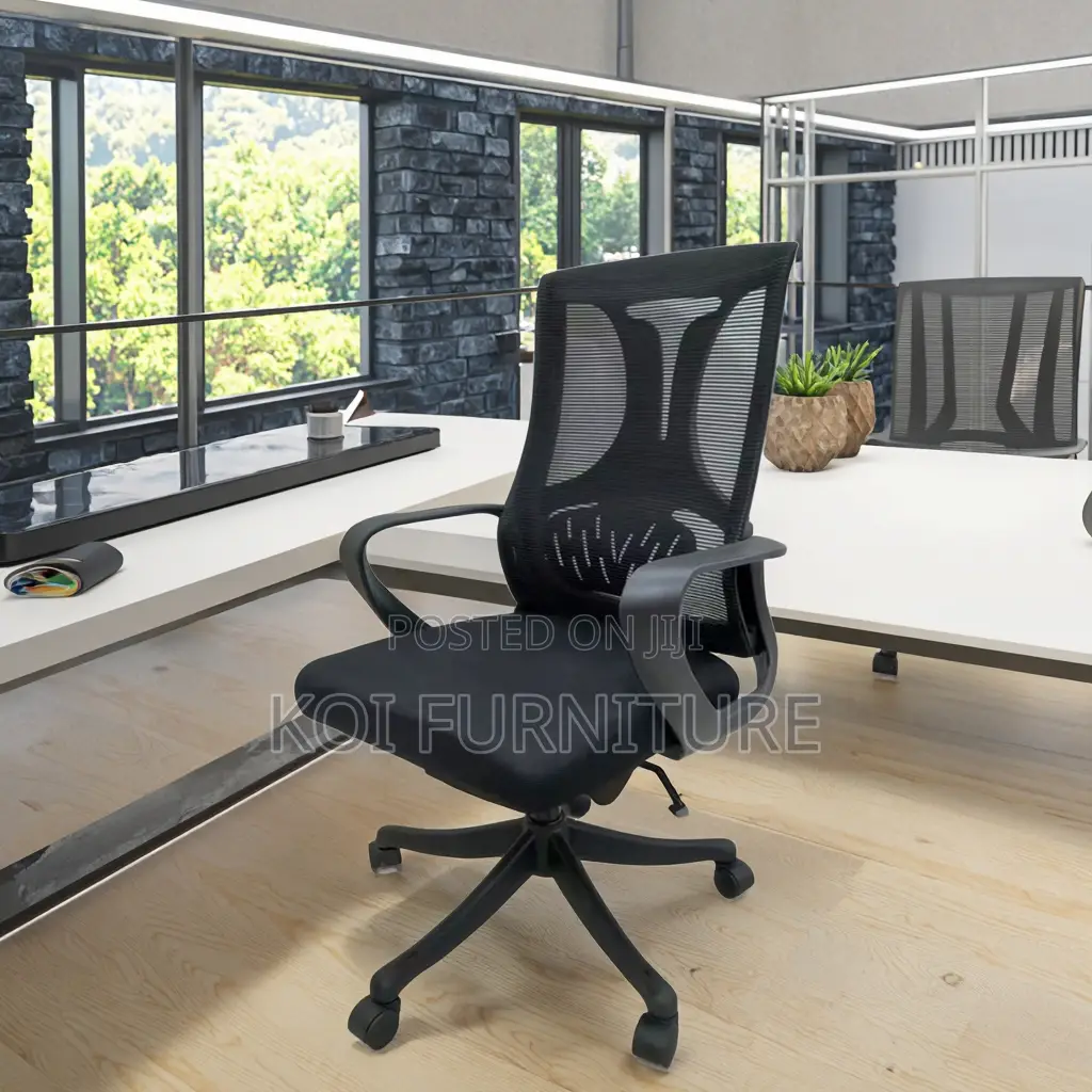 Office Chairs; Ergonomic Adjustable Fabric Mesh Office Chairs