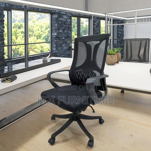 Office Chairs; Ergonomic Adjustable Fabric Mesh Office Chairs - thumbnail 17