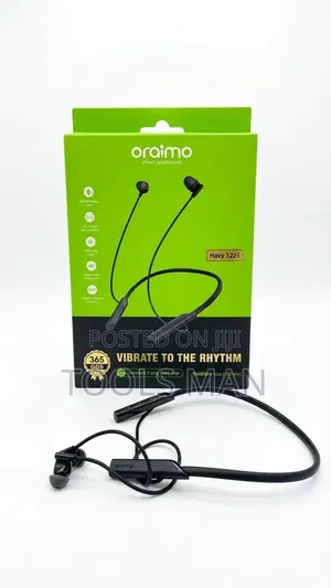 Oraimo Necklace Wireless Bluetooth Earphones - Premium Sound.