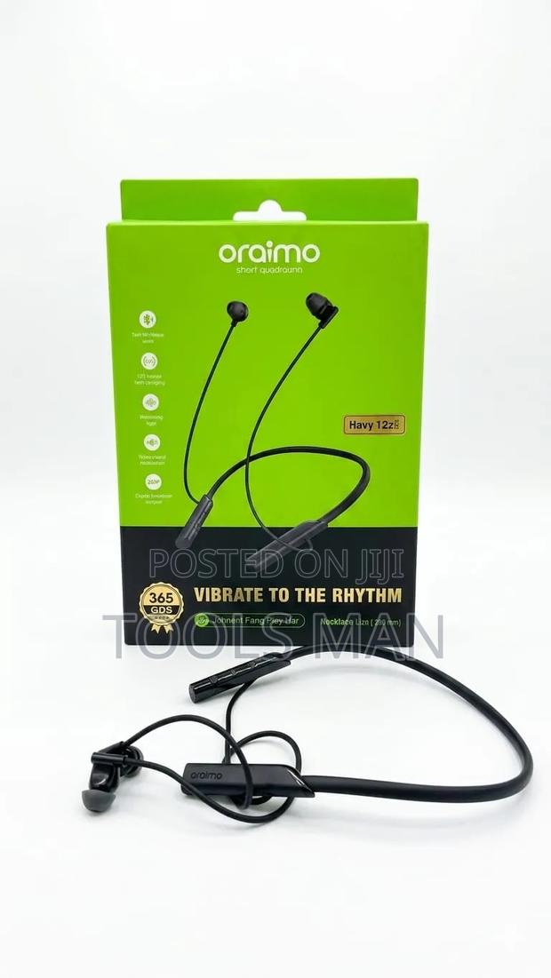 Oraimo Necklace Wireless Bluetooth Earphones - Premium Sound.