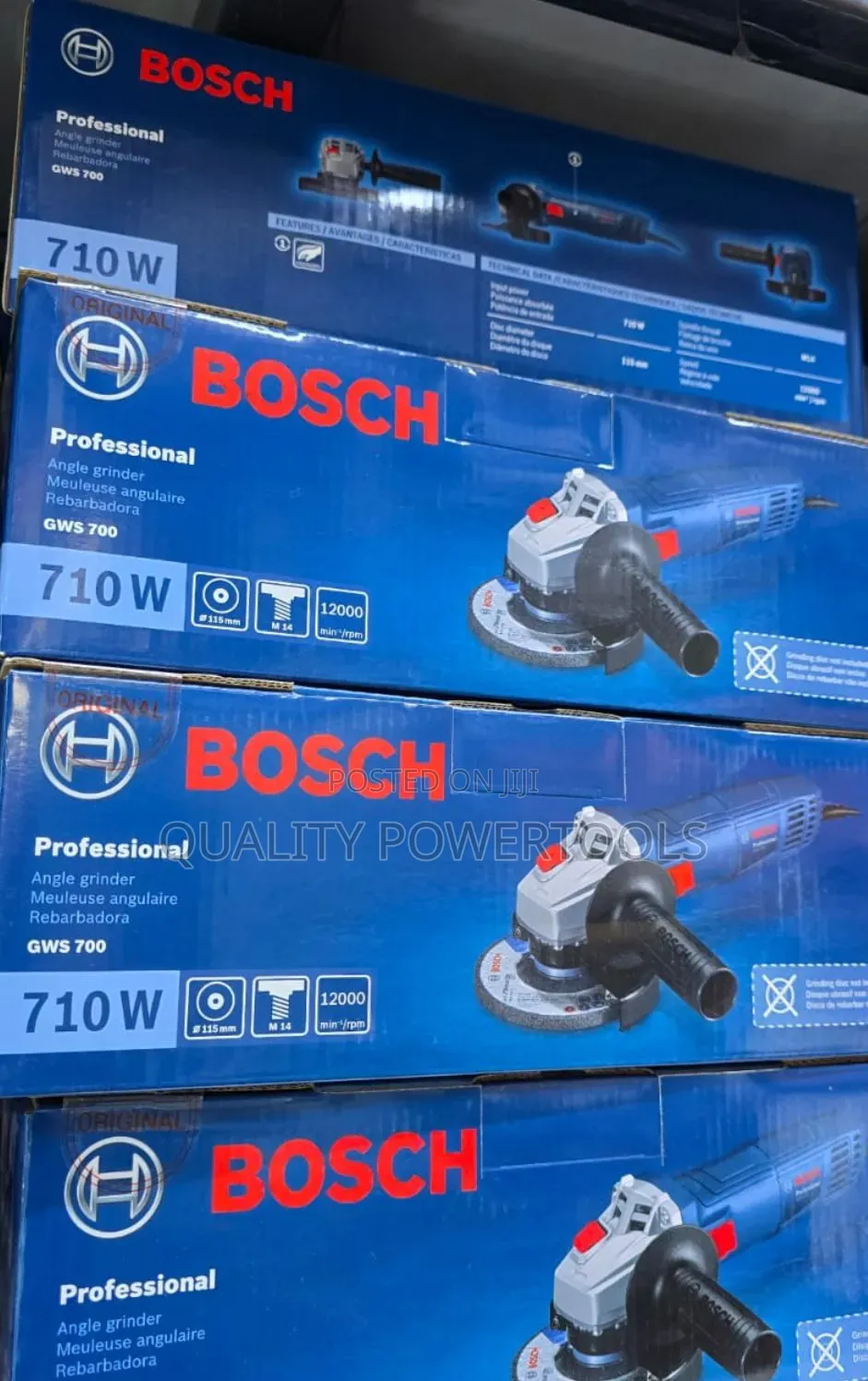 Long Lasting 4 Inch Bosch Angle Grinder