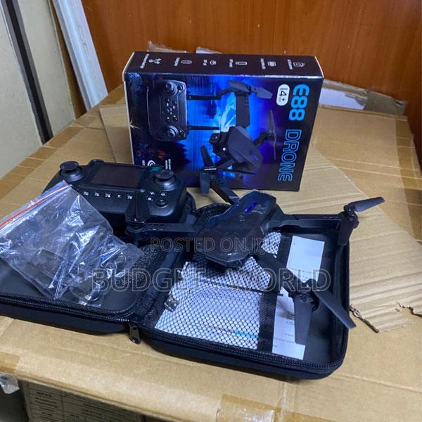 E88 Pro Intelligent Flying Drone With Camera and LCD Display Controlle