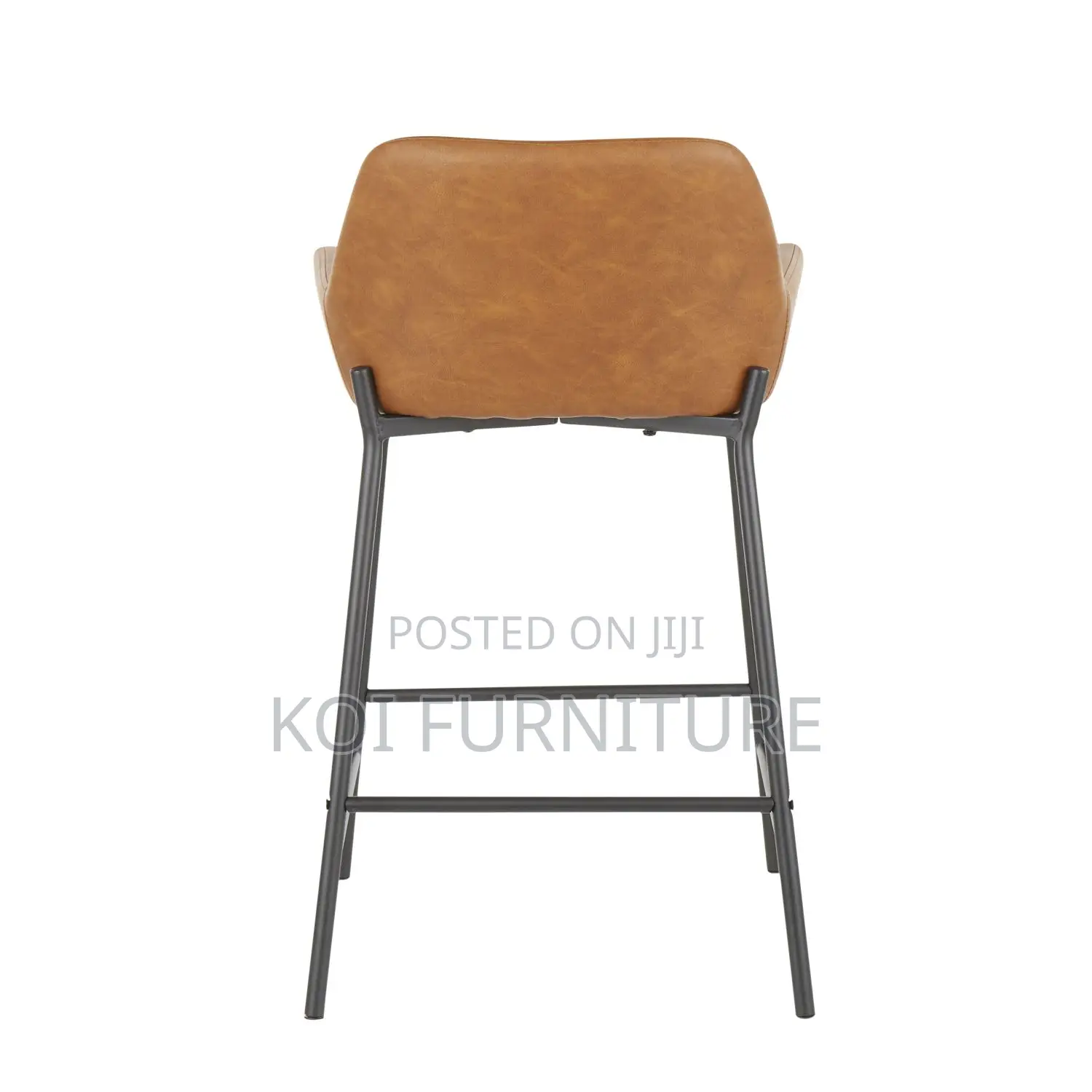 Barstools; Leather Home Kitchen Non Swivel Barstols