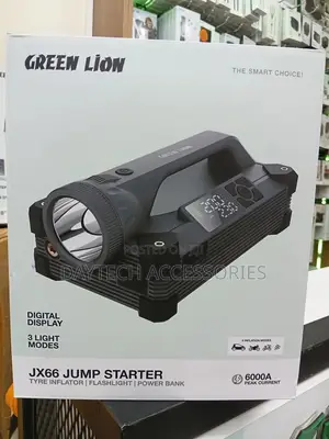Green Lion Jx66 Jump Starter 24000mah - Gray