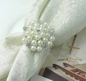 Napkin Ring Holder With Beads