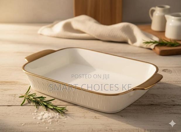 Rectangle Gold Ring Baking Tray Small - main view