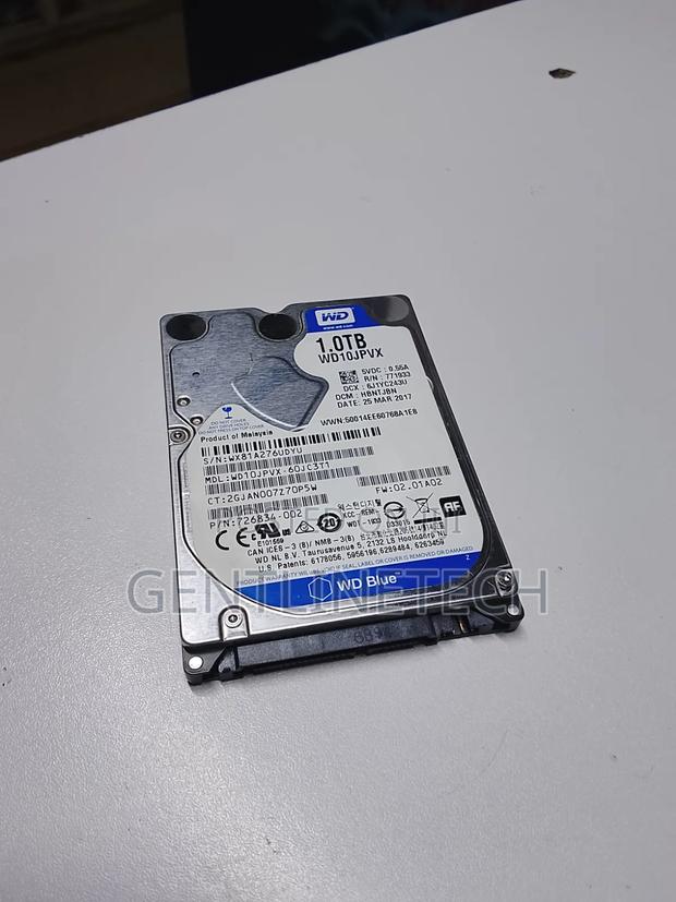 Wd 1tb 2.5” Laptop Hard Disk Drive – Ready to Use