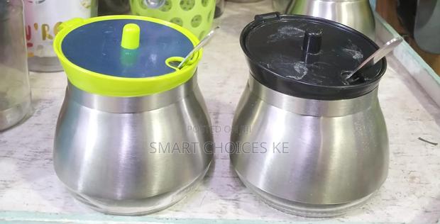 Glass Steel Sugar Dish - thumbnail 4