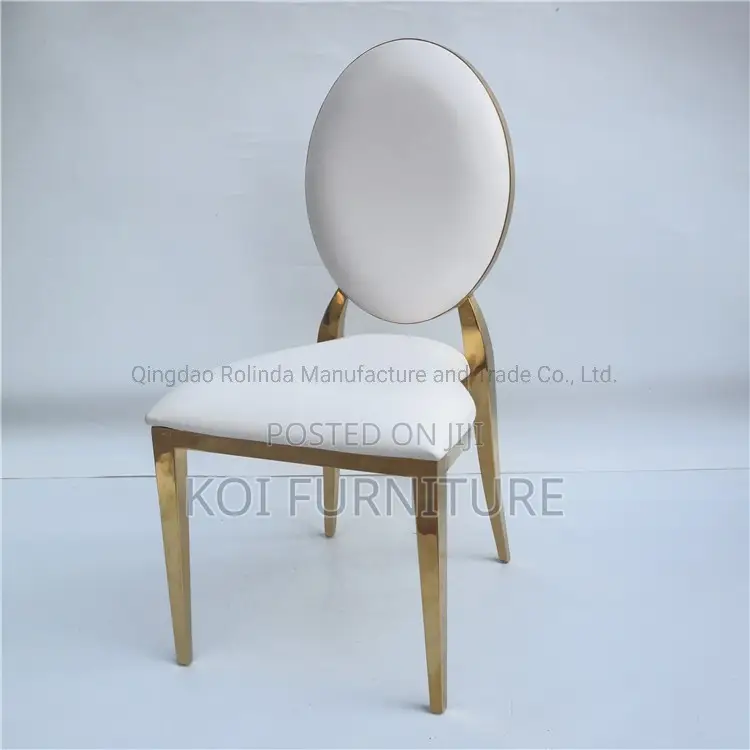 Dining Chairs; Armless Golden Home Dining Chairs