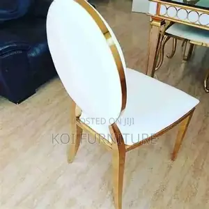 Dining Chairs; Armless Golden Home Dining Chairs