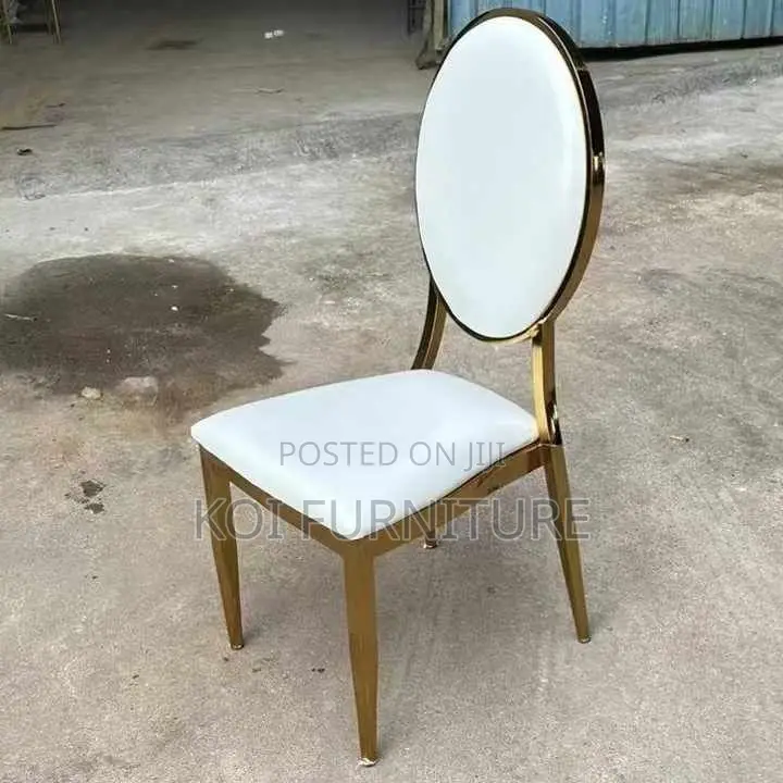 Dining Chairs; Armless Golden Home Dining Chairs