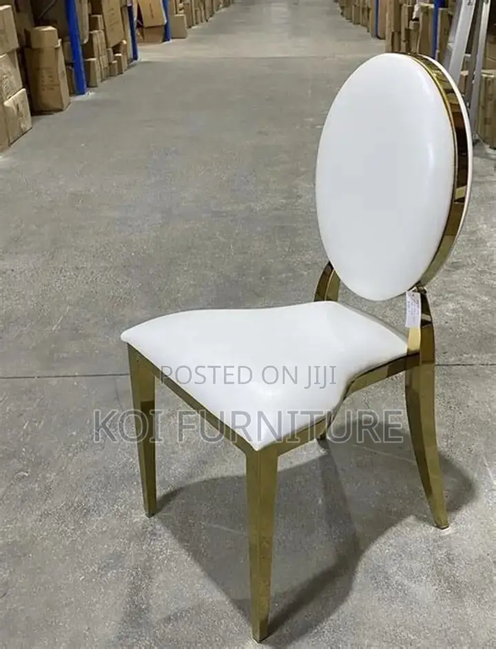Dining Chairs; Armless Golden Home Dining Chairs
