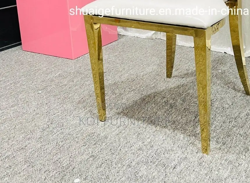Dining Chairs; Armless Golden Home Dining Chairs