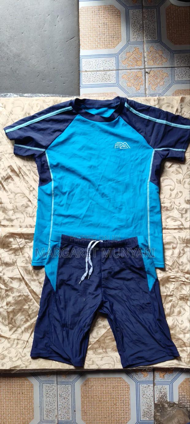 Navy Blue and Light Blue Swimsuits - thumbnail 2